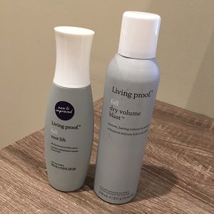 Living Proof root lift & dry volume blast